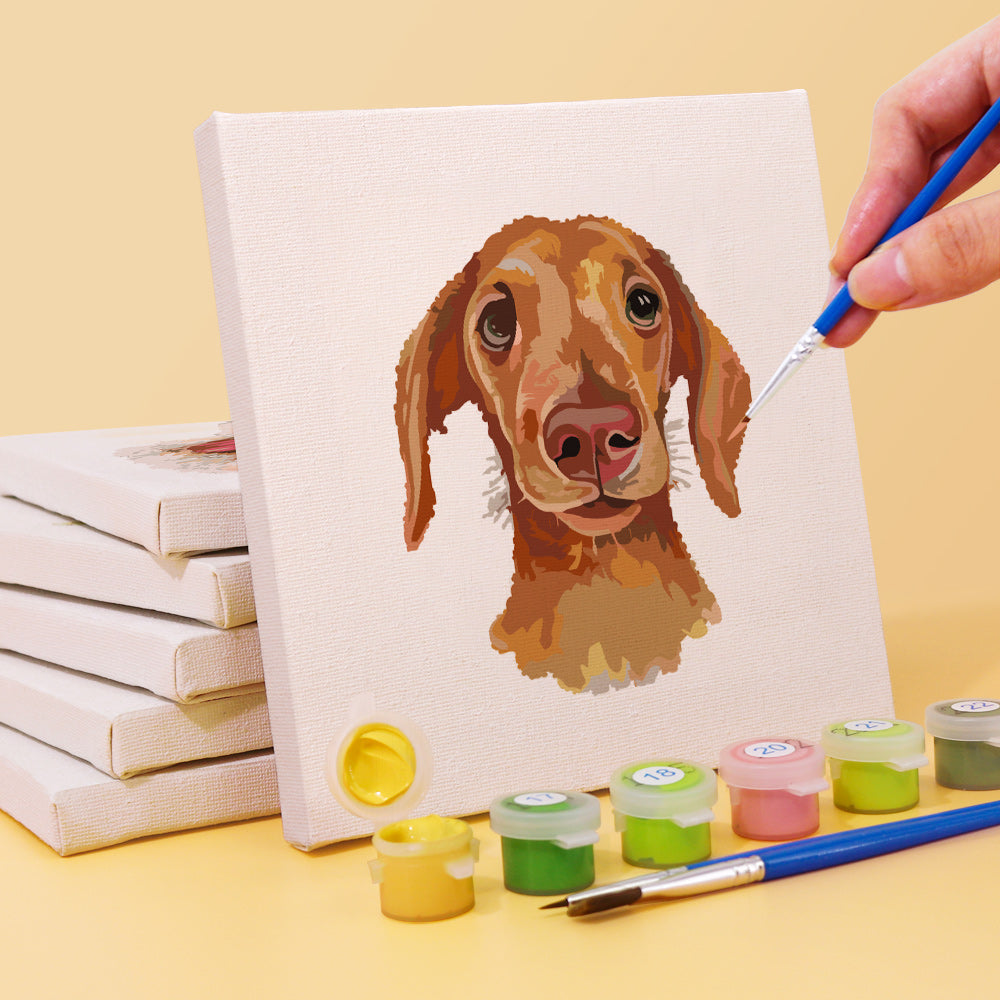 Ensemble de chien - Peinture par numéros
