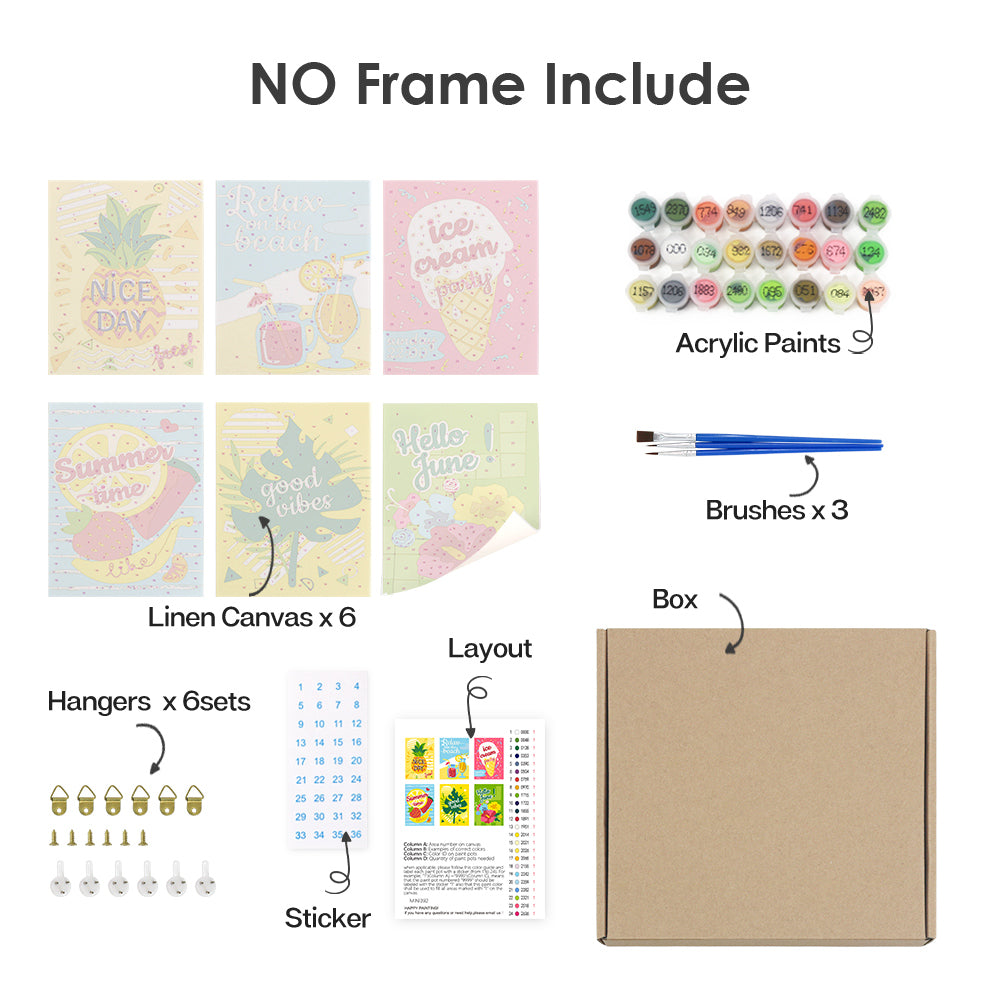 Été Doux – Peinture par numéros