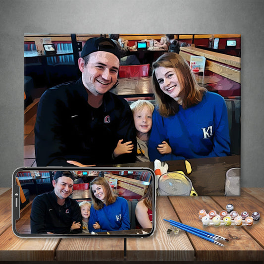 Peignez votre propre photo – Peinture par numéros