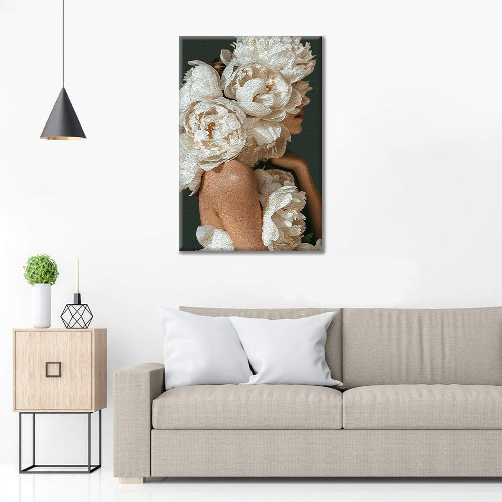 Pivoine – Peinture par numéros