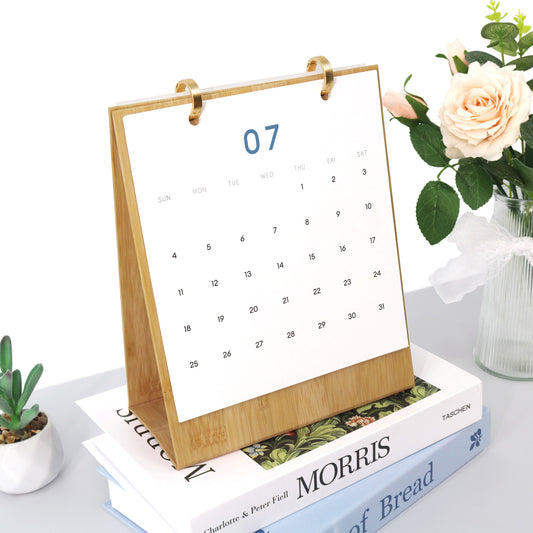 Édition Voyage Vintage – Calendrier de Bureau 2027 à Peindre par Numéros