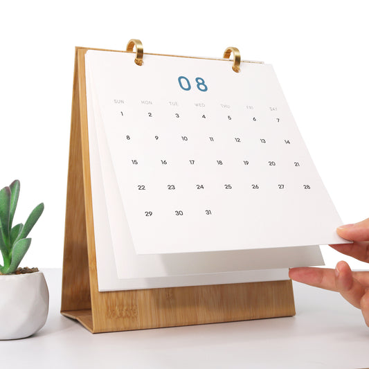 Édition Voyage Vintage – Calendrier de Bureau 2027 à Peindre par Numéros