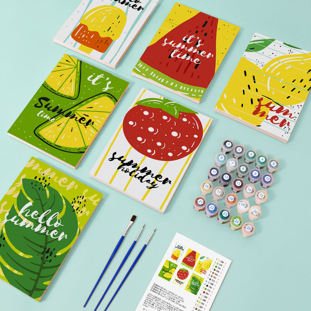 Fruit d’Été – Peinture par numéros