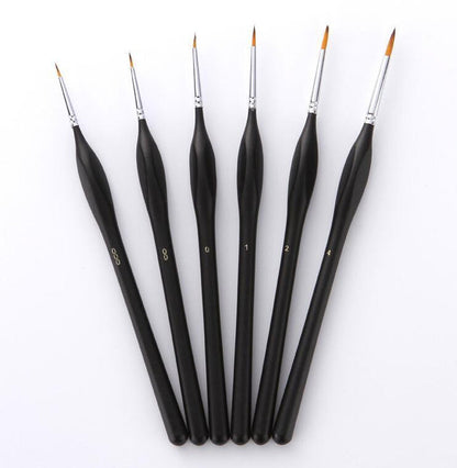 Pinceaux liner professionnels (6 pièces)