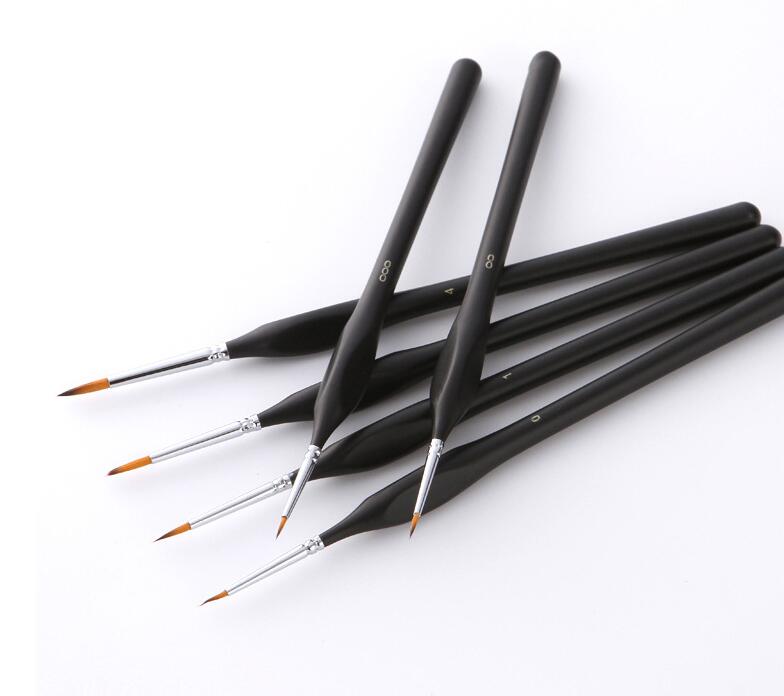 Pinceaux liner professionnels (6 pièces)