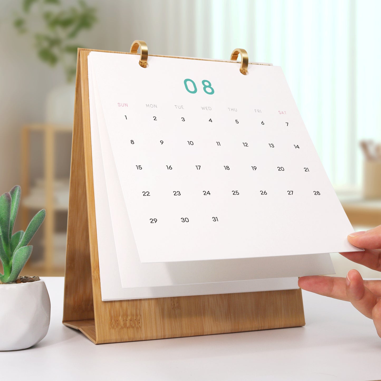 Édition Voyage – Calendrier de Bureau 2027 à Peindre par Numéros