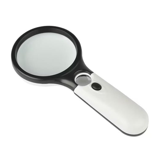 Loupe avec lumière LED