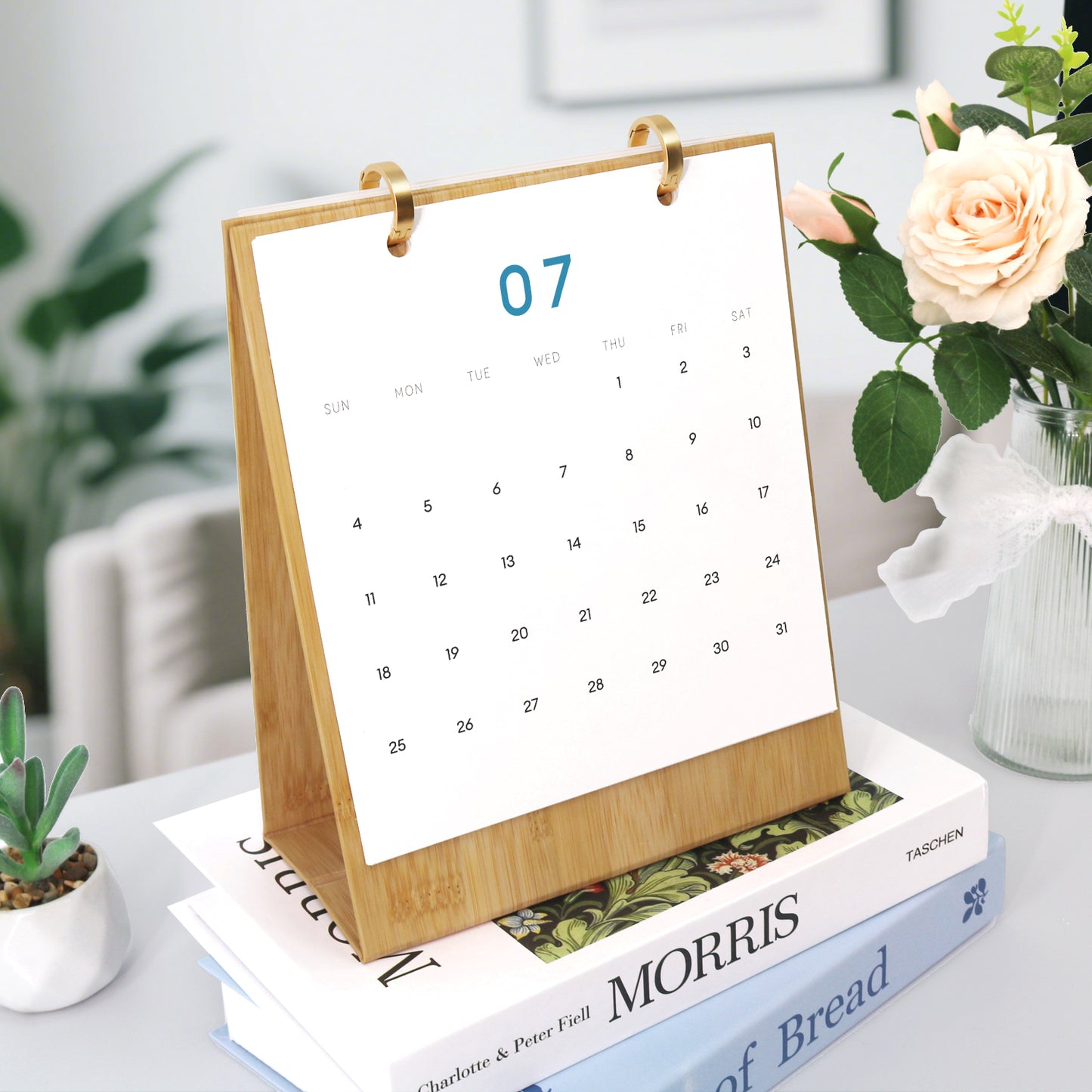 Édition Tour du Monde – Calendrier de Bureau 2027 à Peindre par Numéros