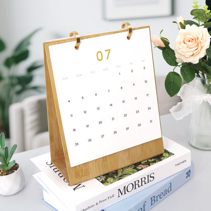 Édition Voyage – Calendrier de Bureau 2027 à Peindre par Numéros