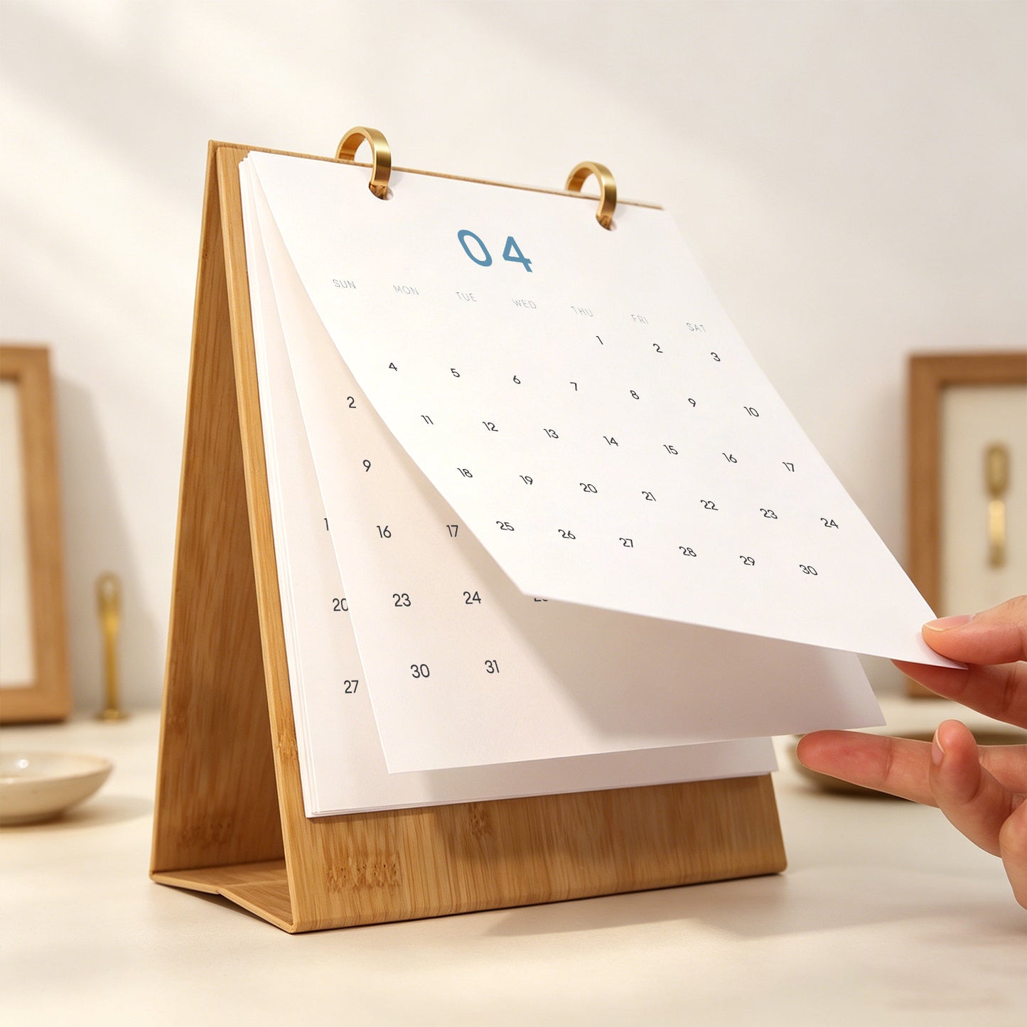 Édition Voyage Vintage – Calendrier de Bureau 2027 à Peindre par Numéros