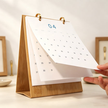 Édition Voyage Vintage – Calendrier de Bureau 2027 à Peindre par Numéros