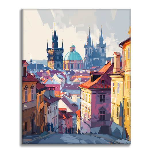 Prague - Peinture par Numéros