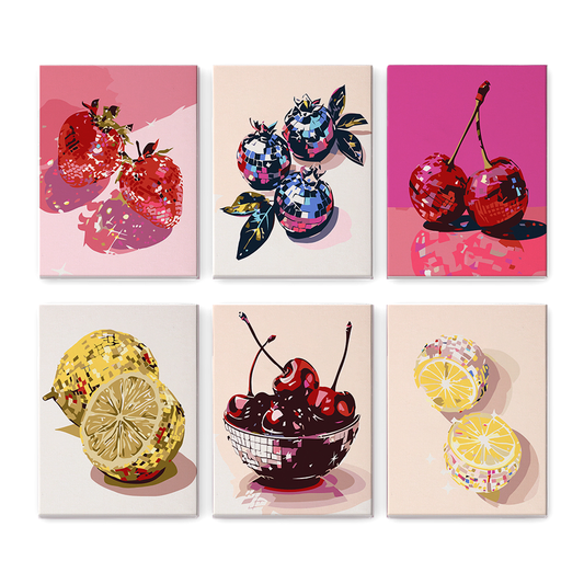 Fruit Lumineux – Peinture par numéros