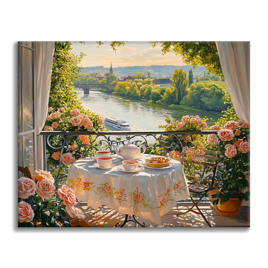 Thé de l'Après-Midi - Peinture par Numéros