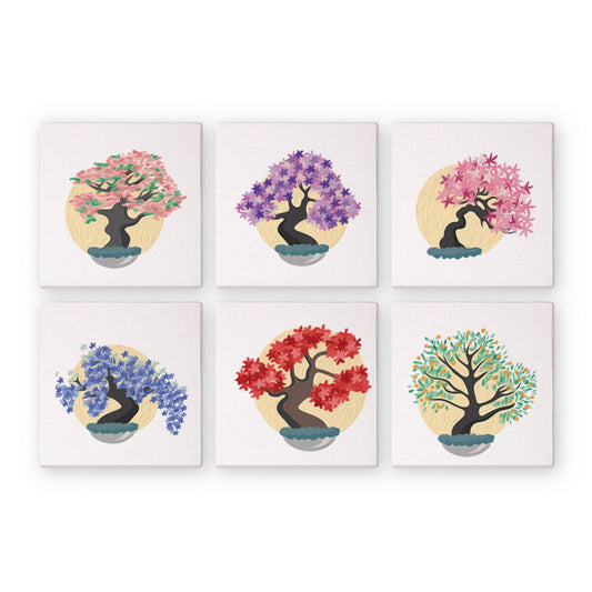 Arbre fleuri – Peinture par numéros