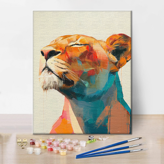 Une ode colorée à la nature sauvage – Peinture par numéros