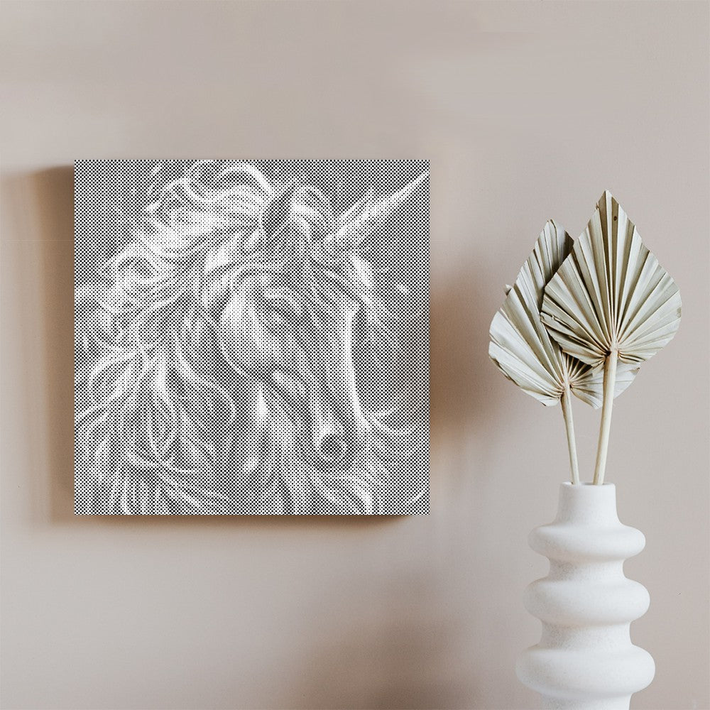 Licorne majestueuse - Peinture à points