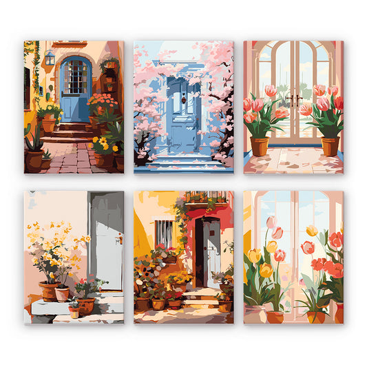 Jardin d'entrée - Peinture par numéros