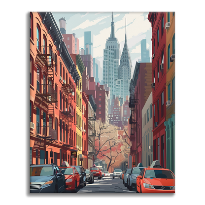 New York - Peinture par Numéros