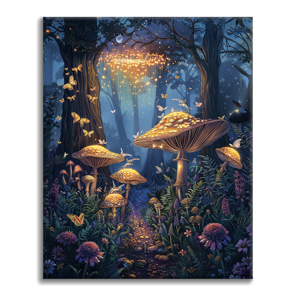Champignon – Peinture par numéros
