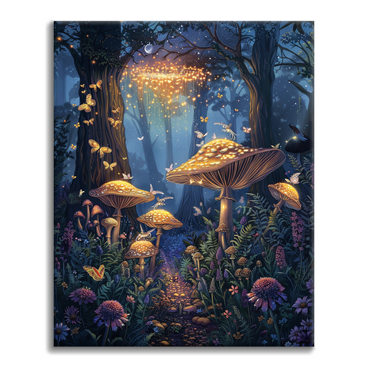 Champignon – Peinture par numéros