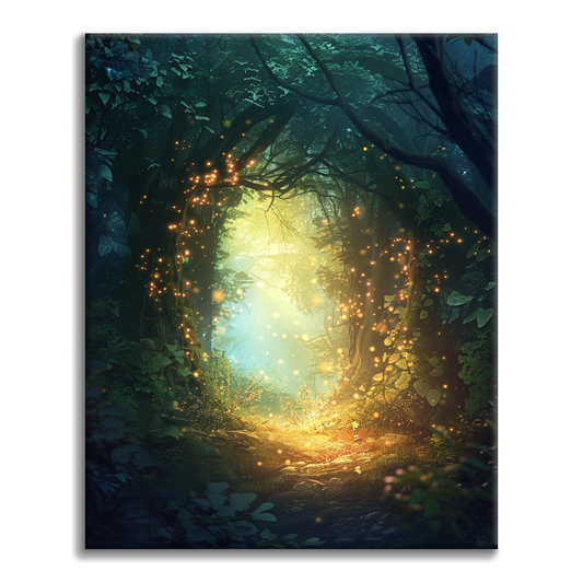 Portail mystique – Peinture par numéros