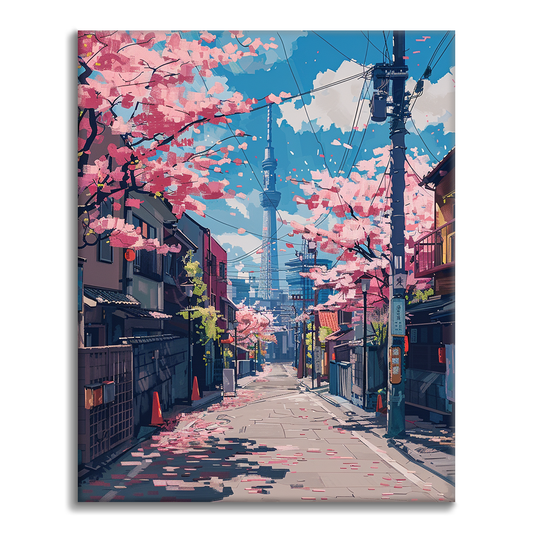Tokyo - Peinture par Numéros