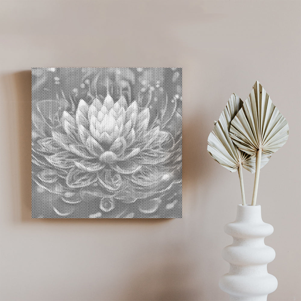 Fleur de lotus mystique - Peinture à points