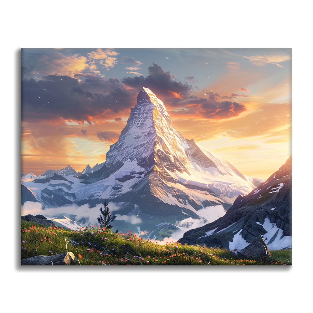 Cervin – Peinture par numéros