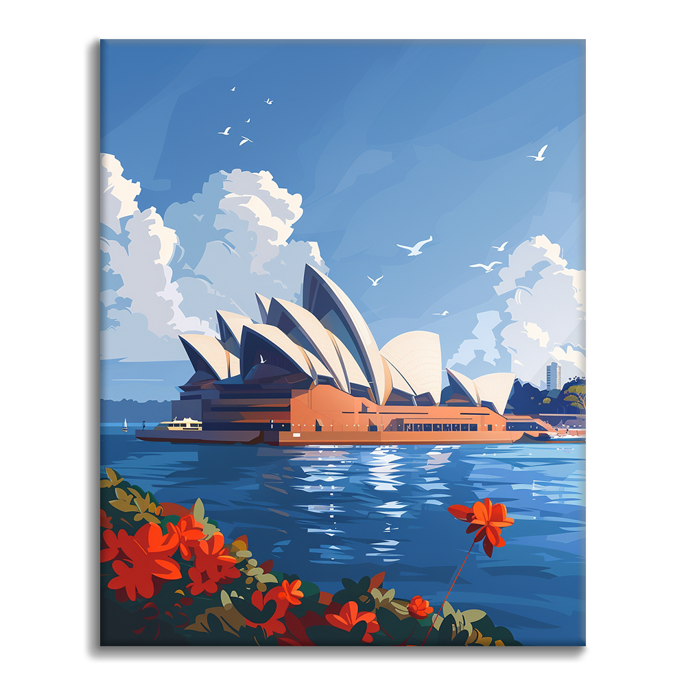 Sydney - Peinture par Numéros