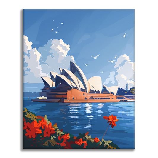 Sydney - Peinture par Numéros