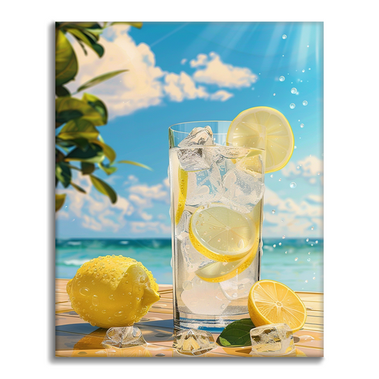 Limonade – Peinture par numéros