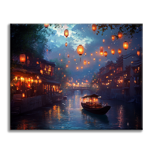 Ville Orientale - Peinture par Numéros