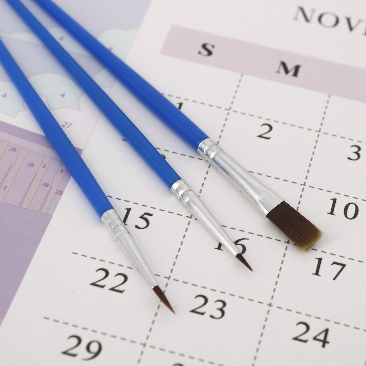 Édition Monuments Célèbres – Calendrier de Bureau 2027 à Peindre par Numéros