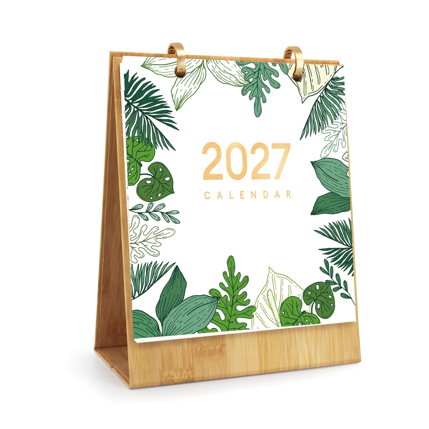 Édition Plantes – Calendrier de Bureau 2027 à Peindre par Numéros