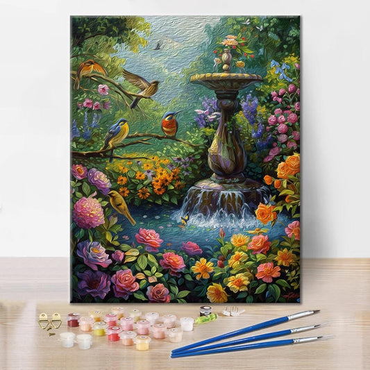 Jardin joyeux – Peinture par numéros