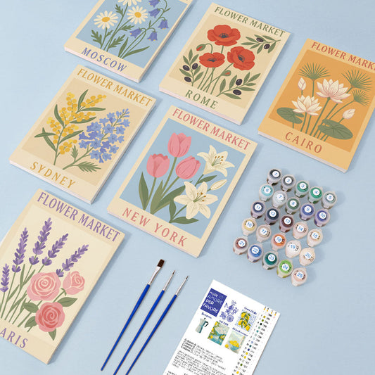 Marchés mondiaux des fleurs