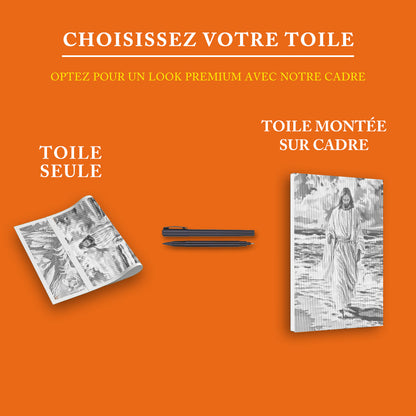 Rivage divin - Peinture à Points