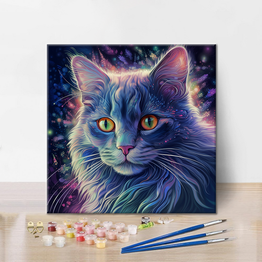 Chaton magique – Peinture par numéros