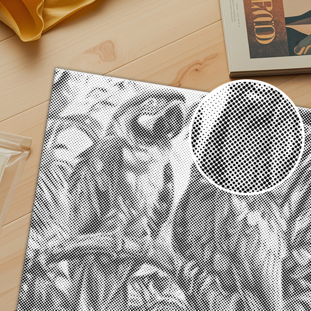 Oiseau perroquet - Peinture à points