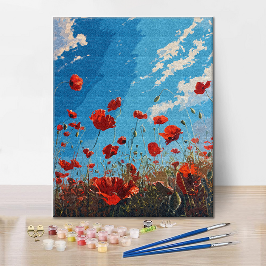 Grandir vers le soleil – Peinture par numéros