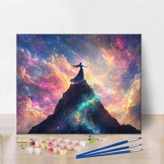 Sous les étoiles – Peinture par numéros