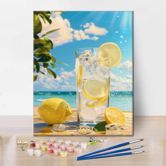 Limonade – Peinture par numéros