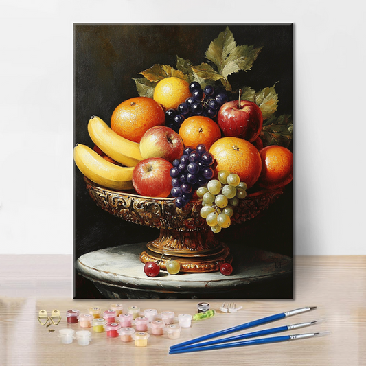 Fruits en élégance – Peinture par numéros