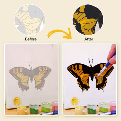 Papillon – Peinture par numéros
