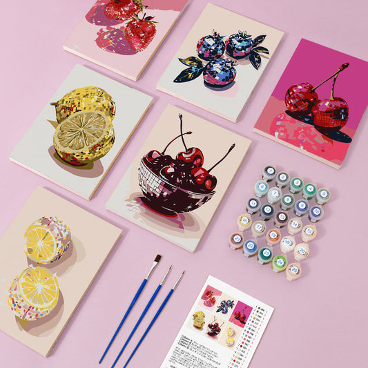 Fruit Lumineux – Peinture par numéros