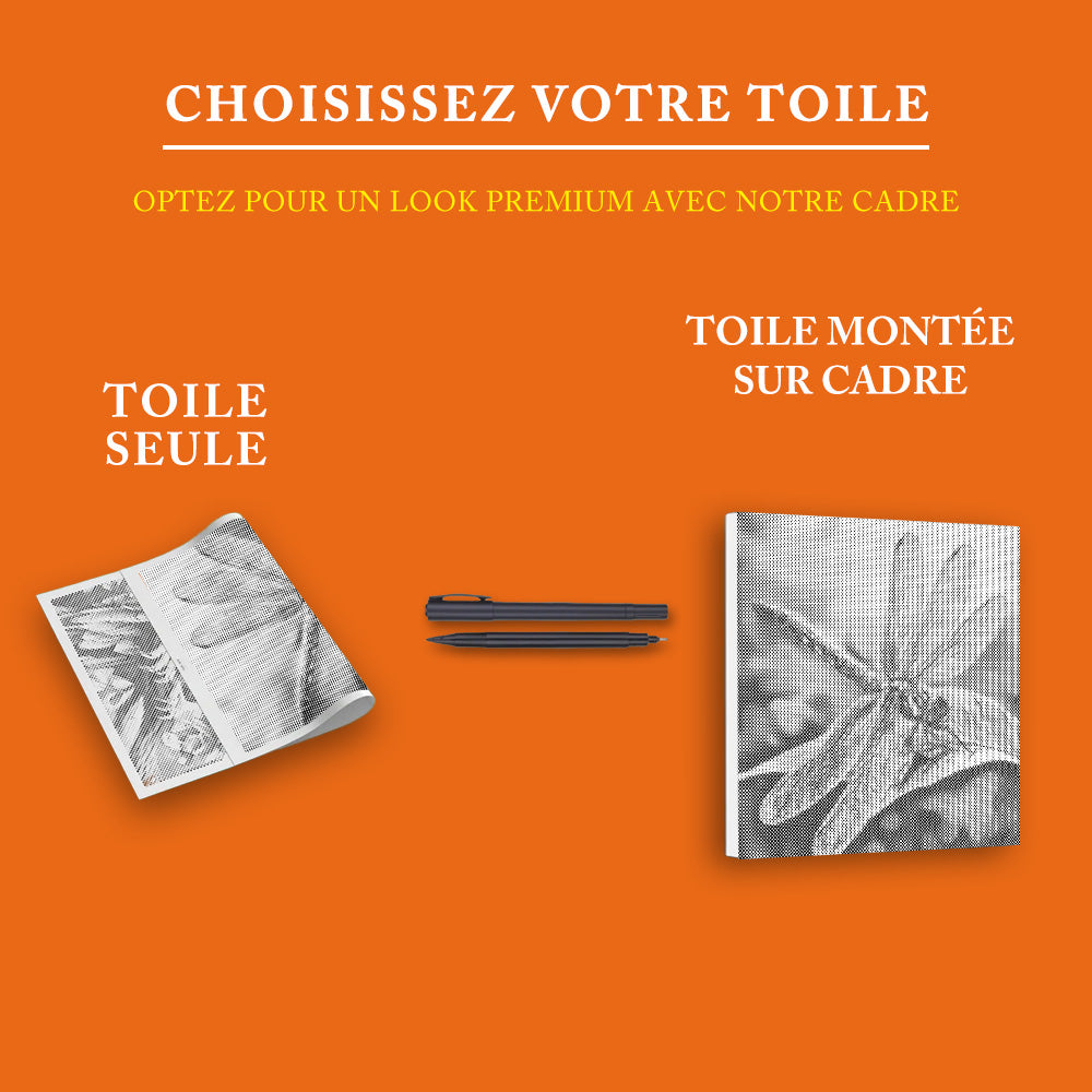 Libellule colorée - Peinture à Points