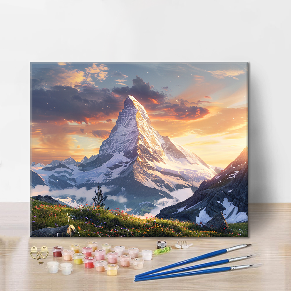 Cervin – Peinture par numéros