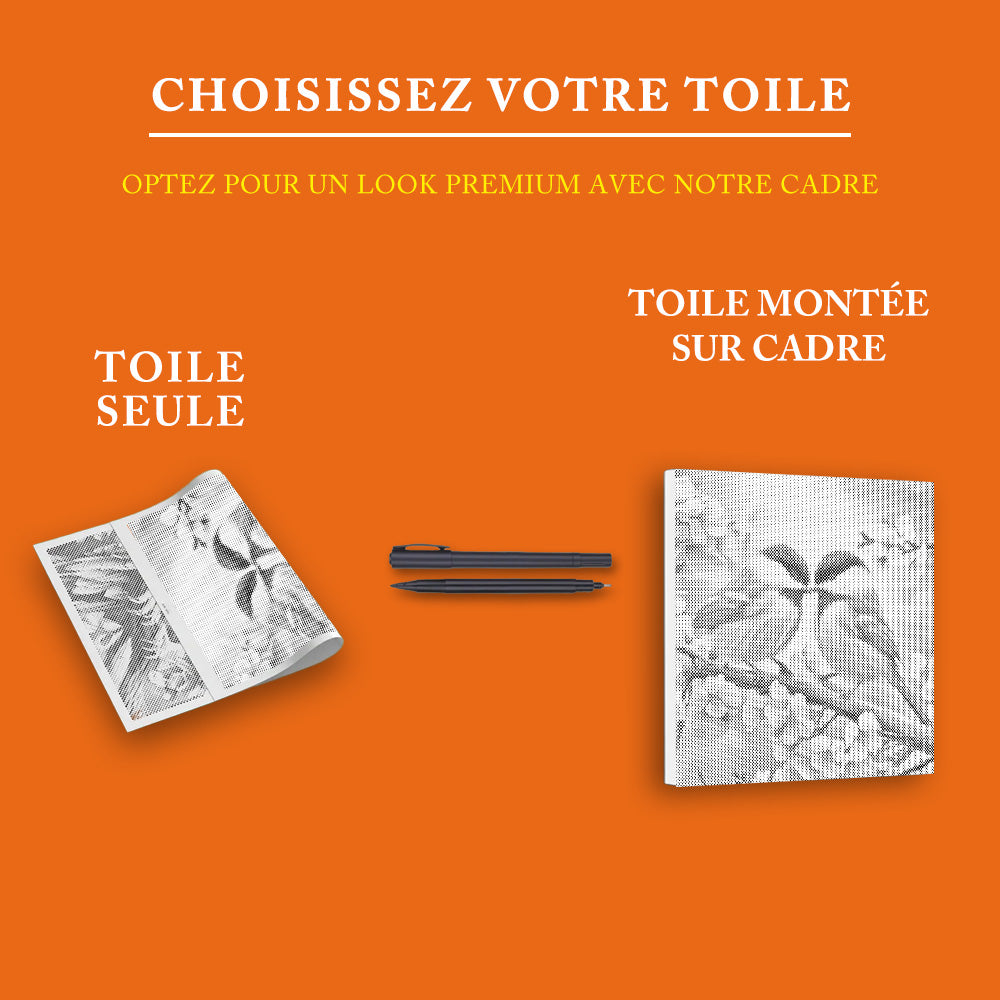 Inséparables - Peinture à Points