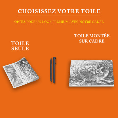 Poisson rouge - Peinture à Points
